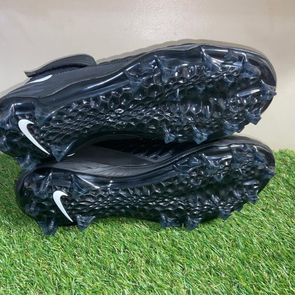 Nike Force Savage Pro 2 Black White Football Cleats AH4000-002 Men Size NEW - Picture 6 of 9